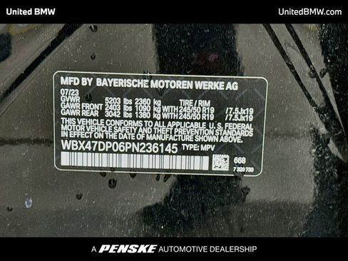 Used 2023 BMW X3 sDrive30i w/ Convenience Package w/ZPA RWD image 15