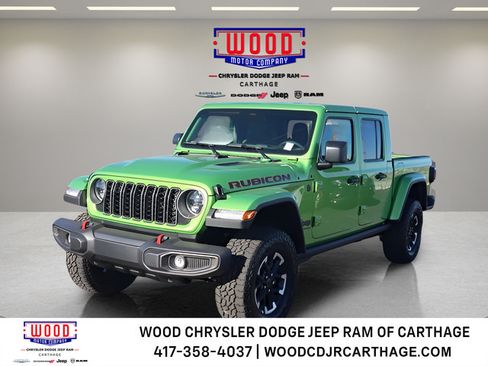 New 2026 Jeep Gladiator Rubicon w/ Steel Power Dome Hood Package AWD/4WD image 16