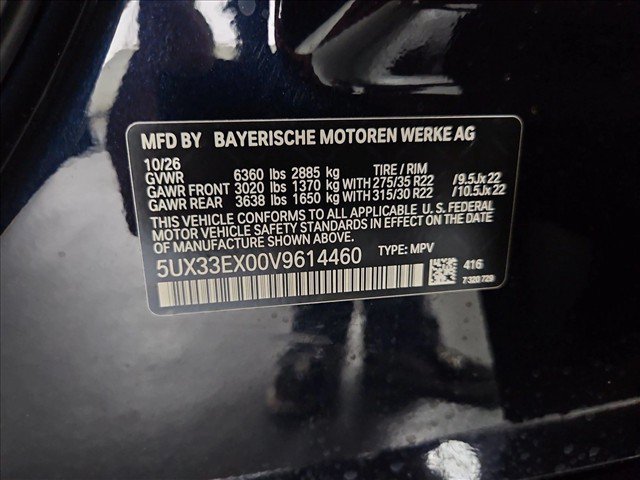 New 2027 BMW X6 xDrive40i w/ Climate Comfort Package AWD/4WD image 18