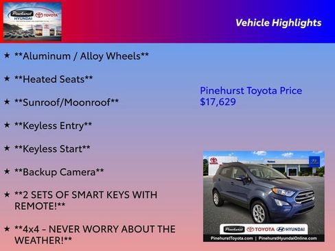Used 2022 Ford EcoSport SE AWD/4WD image 31