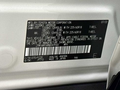 Certified 2022 Toyota RAV4 SE image 11