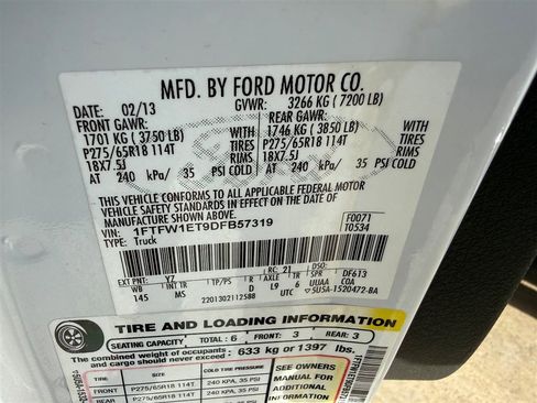 Used 2013 Ford F150 XLT w/ Luxury Equipment Group AWD/4WD image 16