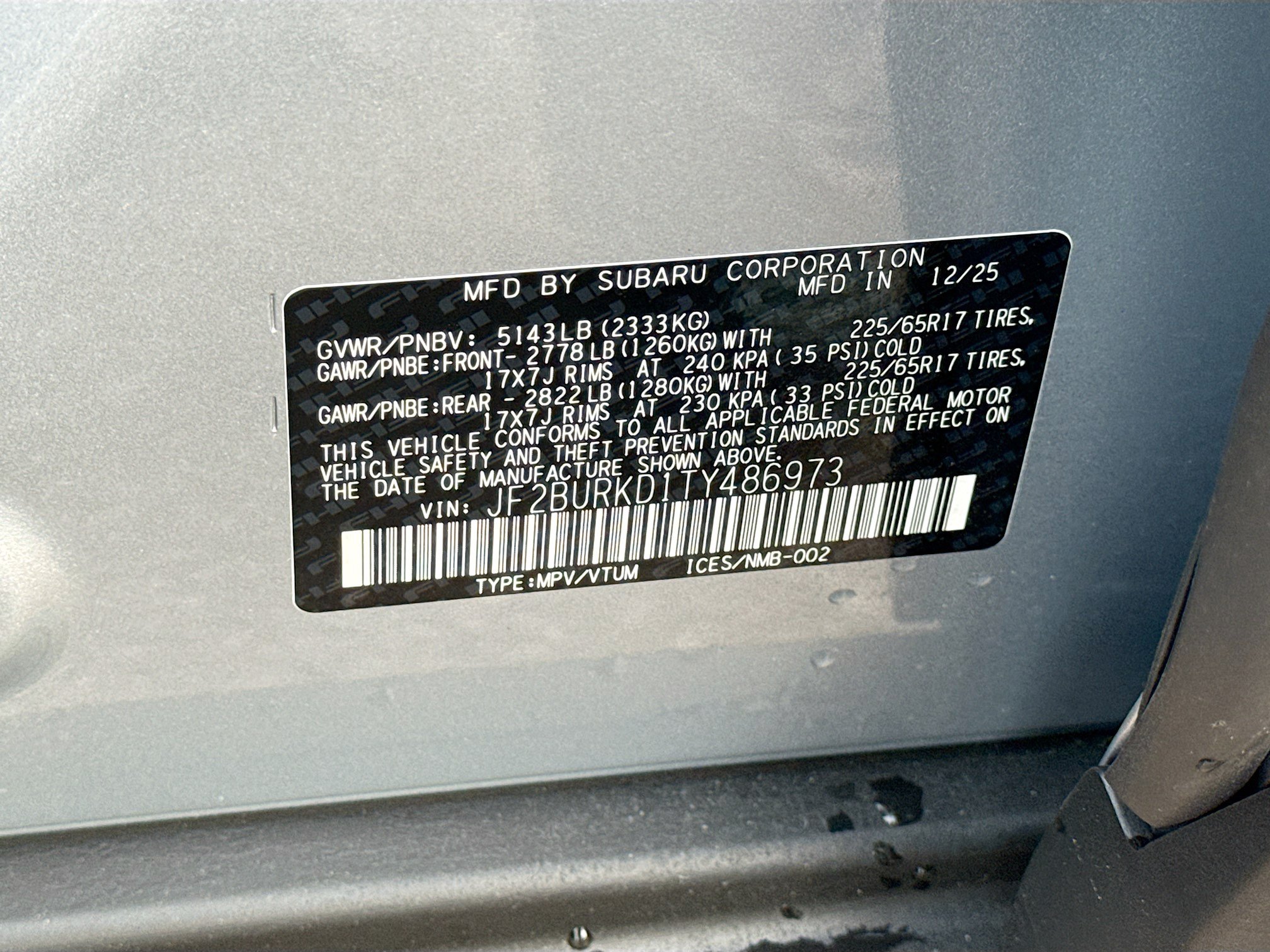 New 2026 Subaru Outback Wilderness AWD/4WD image 42