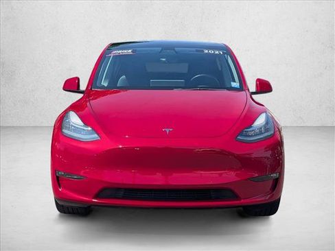 Used 2021 Tesla Model Y Long Range AWD/4WD image 2