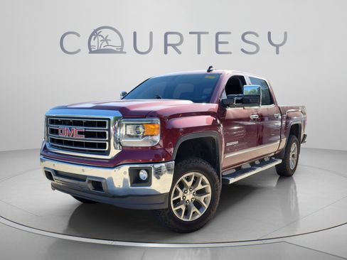 Used 2015 GMC Sierra 1500 SLT w/ SLT Crew Cab Value Package RWD image 1