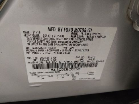 Used 2020 Ford EcoSport SE w/ SE Convenience Package image 33