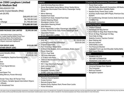 Used 2016 RAM 2500 Limited image 28