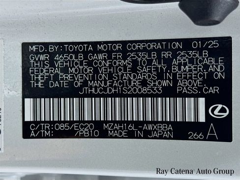 Certified 2025 Lexus UX 300h AWD w/ Accessory Package (Z1) image 35