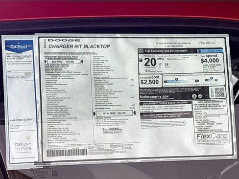 New 2026 Dodge Charger R/T AWD/4WD image 22