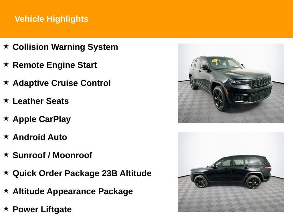 Used 2023 Jeep Grand Cherokee Altitude AWD/4WD image 2
