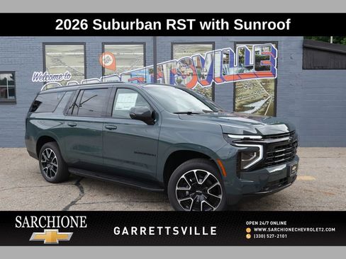 New 2026 Chevrolet Suburban RST w/ RST Capability Package AWD/4WD image 1