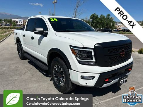 Used 2024 Nissan Titan PRO-4X w/ Pro-4x Convenience Package AWD/4WD image 1