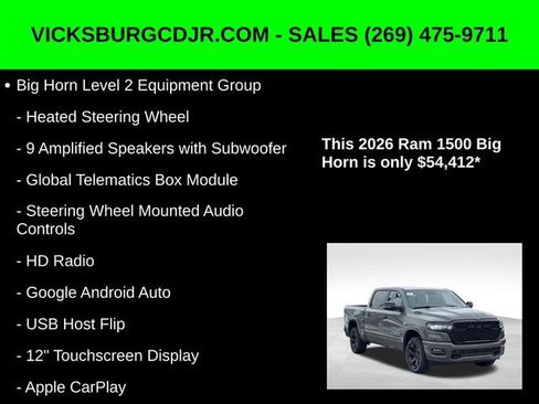 New 2026 RAM 1500 Big Horn image 27