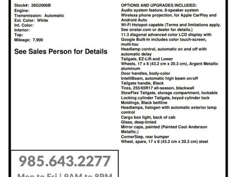 Used 2026 Chevrolet Colorado LT w/ LT Convenience Package RWD image 27