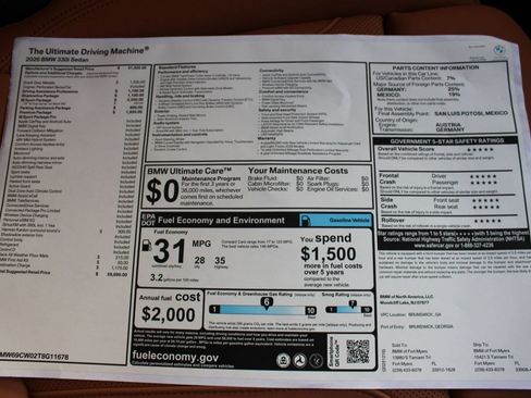 Used 2026 BMW 330i Sedan w/ M Sport Package RWD image 35