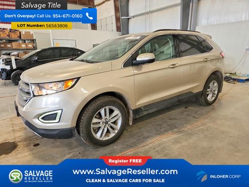 Used 2017 Ford Edge SEL w/ Equipment Group 201A AWD/4WD image 1