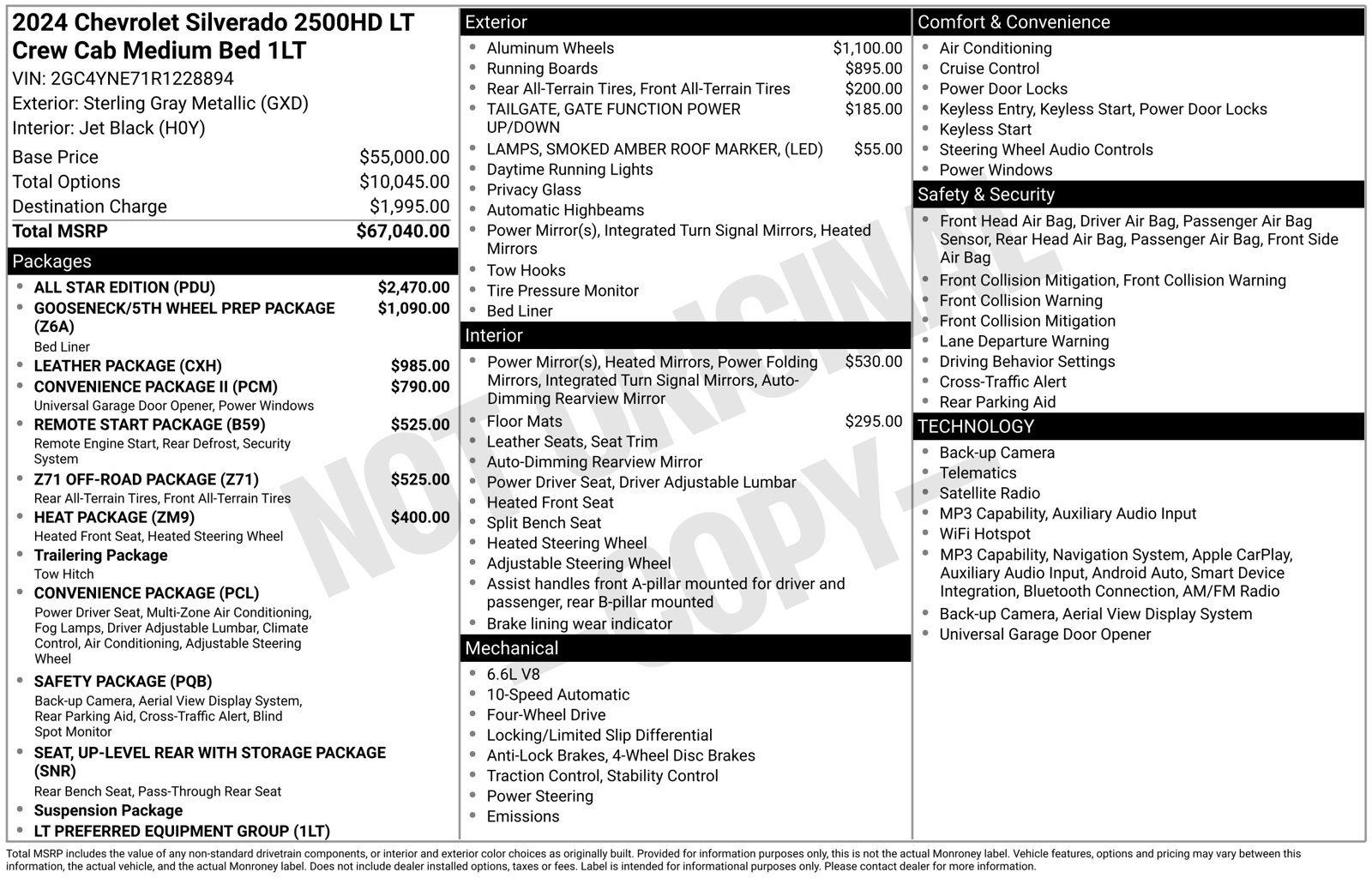 Used 2024 Chevrolet Silverado 2500 LT AWD/4WD image 38