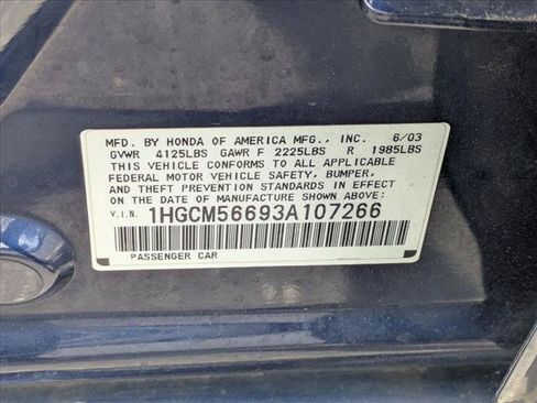 Used 2003 Honda Accord EX image 15