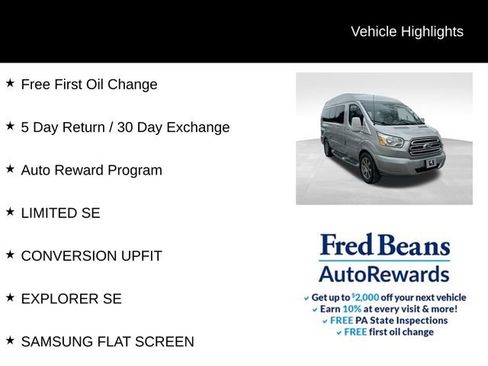 Used 2015 Ford Transit 150 130 Low Roof w/ Exterior Upgrade Package image 4