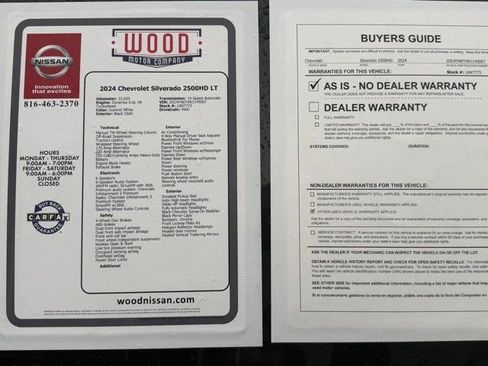 Used 2024 Chevrolet Silverado 2500 LT image 39