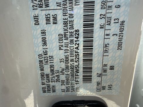 Used 2025 Ford F150 Lariat w/ Equipment Group 501A Mid image 36