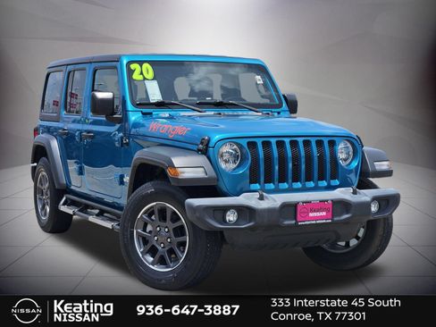 Used 2020 Jeep Wrangler Unlimited Sport S AWD/4WD image 3