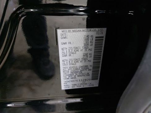 New 2026 Nissan Murano Platinum image 68