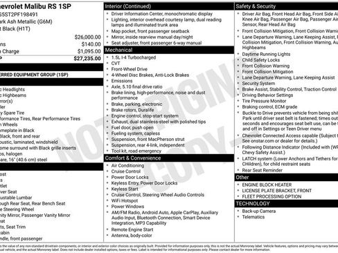 Used 2023 Chevrolet Malibu RS image 42