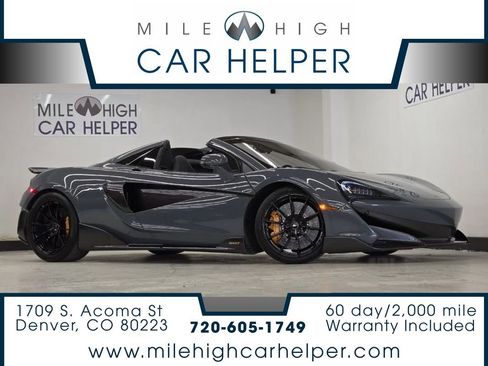 Used 2020 McLaren 600LT Spider image 1