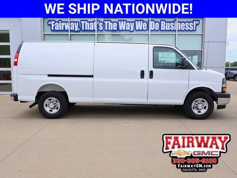 New 2026 Chevrolet Express 3500 Extended w/ Driver Convenience Package RWD image 1