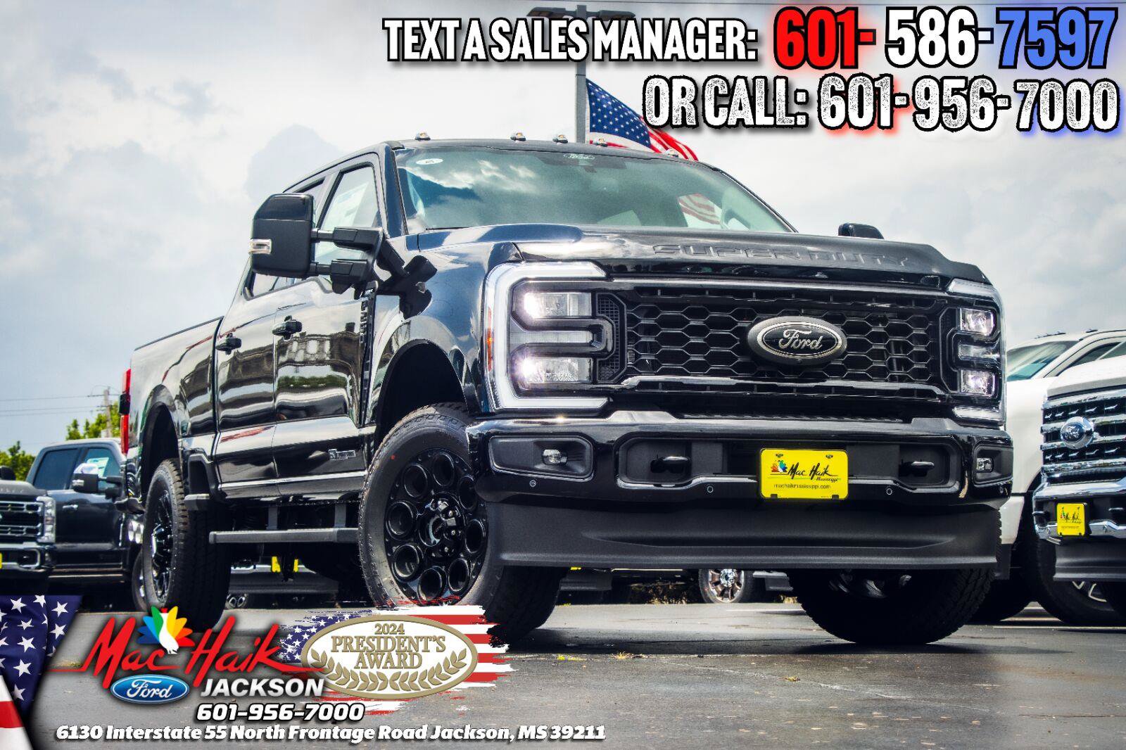 New 2026 Ford F250 Lariat w/ Black Appearance Package AWD/4WD image 2