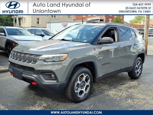 Used 2022 Jeep Compass Trailhawk w/ Trailhawk Elite Group AWD/4WD image 1