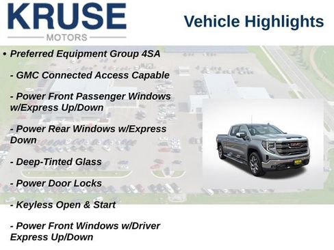 Used 2023 GMC Sierra 1500 SLT w/ SLT Premium Plus Package AWD/4WD image 10