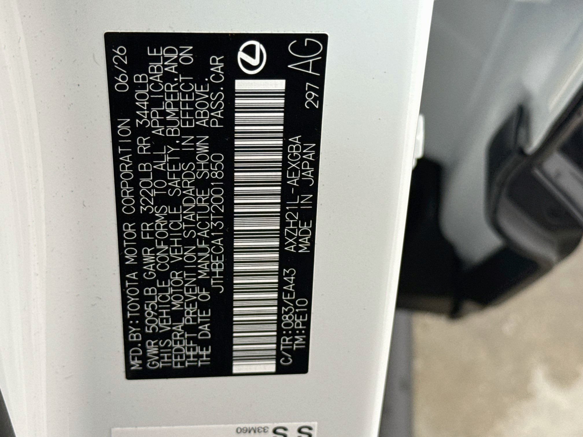 New 2026 Lexus ES 350h w/ Cold Area Package FWD image 31