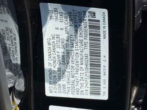 Used 2025 Honda Civic Sport image 33