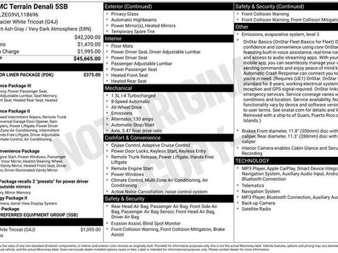 New 2027 GMC Terrain Denali w/ LPO, Floor Liner Package AWD/4WD image 32