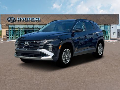 Certified 2025 Hyundai Tucson Blue AWD/4WD image 1