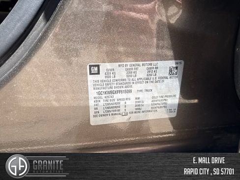Used 2015 Chevrolet Silverado 2500 LTZ w/ LTZ Plus Package AWD/4WD image 28