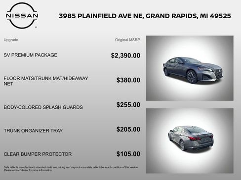 New 2025 Nissan Altima 2.5 SV w/ SV Premium Package image 6