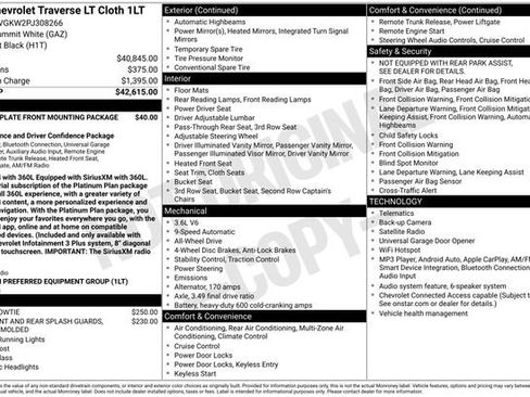 Used 2023 Chevrolet Traverse LT AWD/4WD image 7
