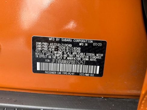 Used 2023 Subaru WRX Limited image 19