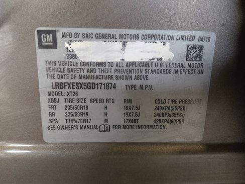 Used 2016 Buick Envision Premium AWD/4WD image 33