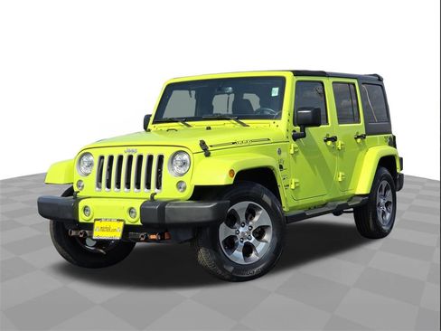 Used 2017 Jeep Wrangler Unlimited Sahara w/ Max Tow Package image 1