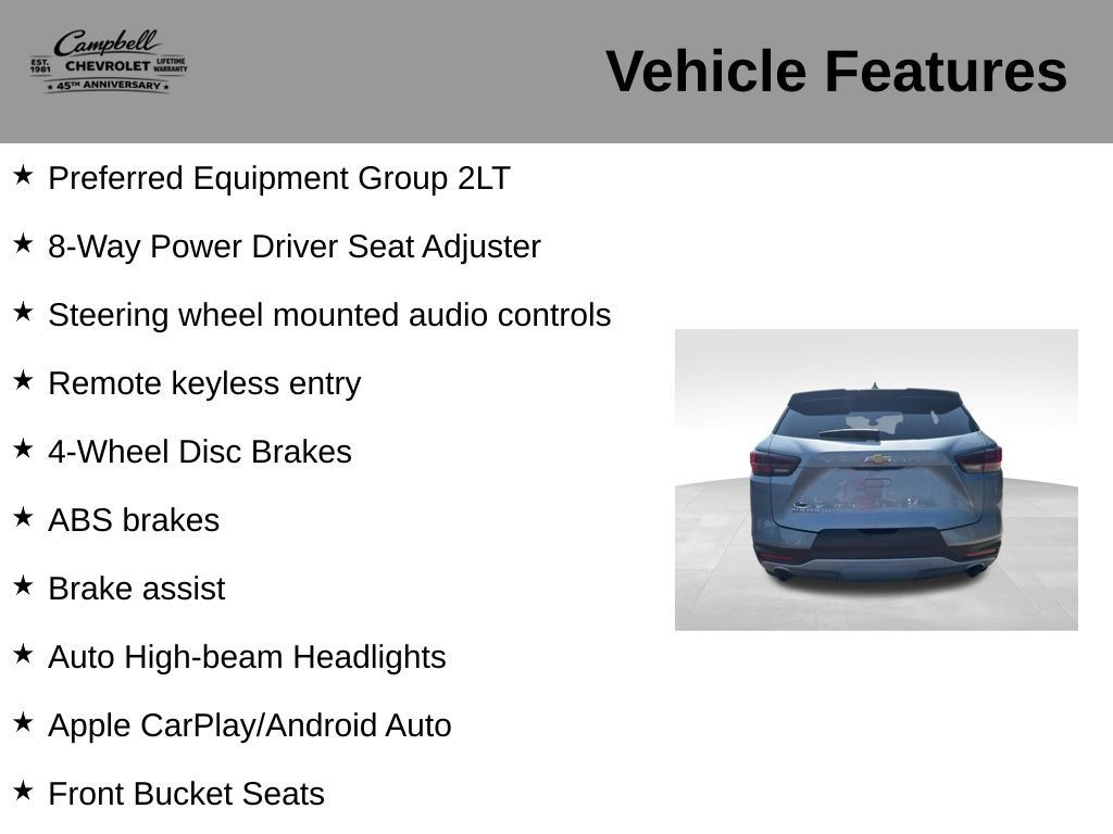 Used 2025 Chevrolet Blazer LT AWD/4WD image 5