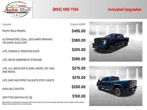 Used 2023 GMC Sierra 3500 AT4 w/ AT4 Preferred Package AWD/4WD image 5