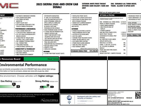 Used 2023 GMC Sierra 2500 Denali w/ Denali Ultimate Package AWD/4WD image 44