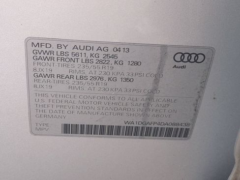 Used 2013 Audi Q5 3.0T Premium Plus w/ Audi MMI Navigation Plus Pkg AWD/4WD image 34