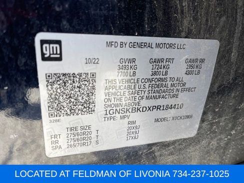 Certified 2023 Chevrolet Suburban LS w/ Driver Alert Package image 10