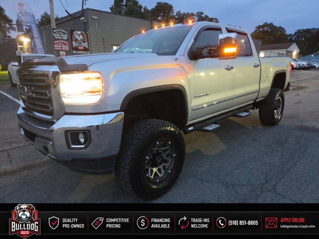 Used 2016 GMC Sierra 2500 SLT w/ Snow Plow Prep Package AWD/4WD image 1