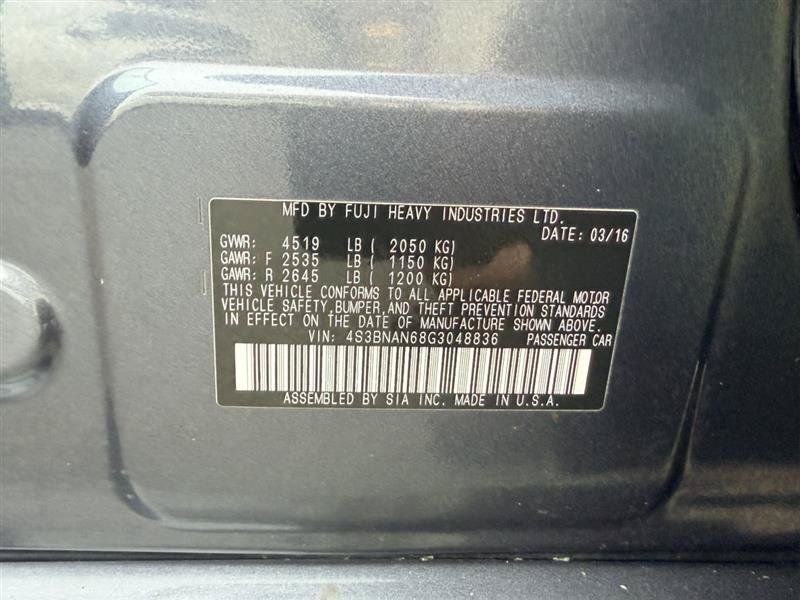 Used 2016 Subaru Legacy 2.5i Limited AWD/4WD image 39
